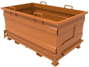 252 HIST Pojemnik na gruz z otwieraną podłogą do wózka widłowego pojemność 1,00 m3) 25277226 77226-uniw - Wyposażenie gospodarstwa rolnego - miniaturka - grafika 3