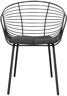 Intesi Krzesło Sligo czarne - Krzesła - miniaturka - grafika 2