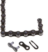 Łańcuchy rowerowe - Verso Łańcuch Verso 1/2x1/8" 1-biegowy 100-ogniw z zapinką box 143002 - miniaturka - grafika 1