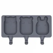 Miseczki i talerzyki dla dzieci - WeMight Be Tiny we might be tiny - silikonowe foremki do lodów - charcoal - miniaturka - grafika 1