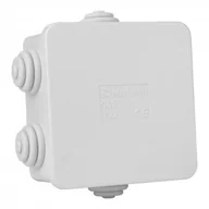 Puszki elektryczne i akcesoria - Marlanvil SpA Puszka odgałęźna z dławikami IP44 80x80x40 M-L 0042 003 - miniaturka - grafika 1