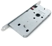 Zamki i wkładki - Gerda Zamek wpuszczany 72 / 50 WC ocynkowany srebrny - miniaturka - grafika 1