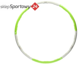HMS HULA HOP 100CM SKŁADANY ZIEL-SZAR - Pozostały sprzęt i akcesoria do ćwiczeń - miniaturka - grafika 7