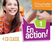Książki do nauki języka francuskiego - HACHETTE En Action 1, 4 CD Céline Himber, Fabienne Gallon - miniaturka - grafika 1