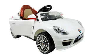 Import SUPER-TOYS AUTO ROADSTER EXCLUSIVE Z ŚWIECĄCYMI KOŁAMI/SX158 SX-158-BIAŁY - Pojazdy elektryczne dla dzieci - miniaturka - grafika 3