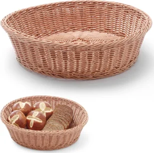 Hendi Kosz do pieczywa okrągły brązowy 400x90 mm - Wyposażenie lokali gastronomicznych - miniaturka - grafika 2