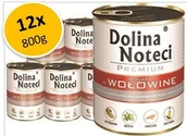 Mokra karma dla psów - Dolina Noteci Premium bogata w wołowinę 12x800g - miniaturka - grafika 1