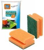 Ściereczki, gąbki, czyściki - Ravi GĄBKA DO NACZYŃ PROFILOWANE 2SZTUKI - miniaturka - grafika 1