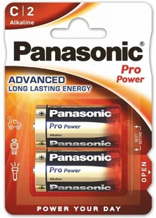 Panasonic 1x2 Pro Power LR 14 Baby LR14PPG/2BP - Baterie i akcesoria - miniaturka - grafika 4