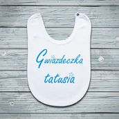 Śliniaki i fartuszki - Poczpol Gwiazdeczka tatusia - śliniak 42241-uniw - miniaturka - grafika 1