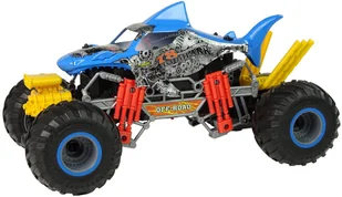 Import LEANToys Auto Terenowe Rekin Zdalnie Sterowany 1:10 2.4G Niebieski 15 km/h Para Wodna 7735 - Zabawki zdalnie sterowane - miniaturka - grafika 3