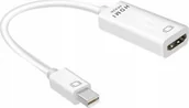 Kable - PAWONIK Adapter AV  Adapter mini Display Port HDMI 4K Thunderbolt MAC JL-MD1001K - miniaturka - grafika 1