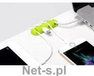 BlueLounge CableDrop multi uchwyt na 4 kable 2 szt. jaskrawy (CDMU-BR) - Maskownice do kabli - miniaturka - grafika 3