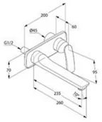 Baterie podtynkowe - Kludi Balance 522470575 - miniaturka - grafika 1
