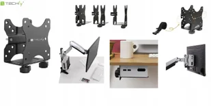 Techly Techly Techly Uchwyt VESA na słup podblatowy do Minikomputera PC (102796) - Tuning komputera - akcesoria - miniaturka - grafika 3