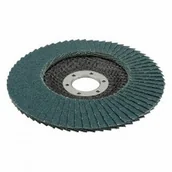 Materiały ścierne - Wolfcraft Tarcza lamelkowa Gr 60 Fi 125mm na szlifierkę kątową 1 szt 5654000 WF5654000 - miniaturka - grafika 1