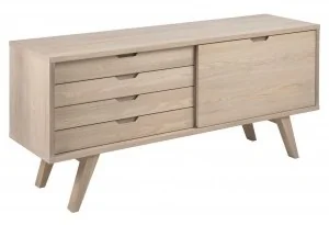 DKWADRAT Komoda A-line dąb bielony 214641 - Komody DKWADRAT Komoda A-line dąb bielony 214641 - Komody - miniaturka - grafika 1