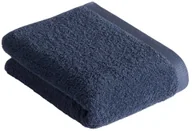 Ręczniki - Vossen Ręcznik High Line Granatowy - miniaturka - grafika 1