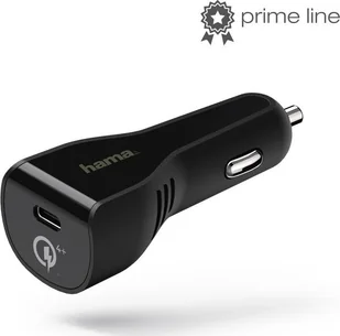 Hama Ładowarka samochodowa Quick Charge 4+/Power Delivery Czarny 178274+ 40 zł na dzień dobry w Klubie MediaMarkt ! 178274 - Ładowarki samochodowe - miniaturka - grafika 2