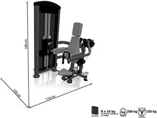 Marbo Sport Maszyna na mięśnie naramienne MP-U228 - Atlasy do ćwiczeń - miniaturka - grafika 2