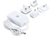 Zasilacze i transformatory - BCS Raspberry Pi Zasilacz 5,5/2,1mm 8V / 6A do Raspberry Pi Build HAT oryginalny - biały RPI-20290 - miniaturka - grafika 1