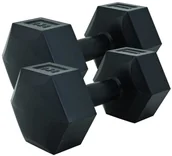 Hantle i ciężarki - Spokey MONSTER - Zestaw hantli sześciokątnych 6 kg 838549 - miniaturka - grafika 1