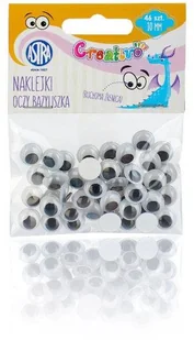 Oczy samoprzylepne 10mm oczy bazyliszka 46 sztuk - Scrapbooking - miniaturka - grafika 3