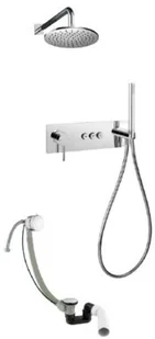 Omnires SYSY32GC CR Y GoClickGoClick system wannowy podtynkowy chrom - Baterie podtynkowe - miniaturka - grafika 2