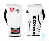 Rękawice bokserskie - MASTERS FIGHT EQUIPMENT Rękawice bokserskie sznurowane RBT-MFE-S 10 oz a-ty 01112-05 - miniaturka - grafika 1
