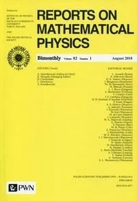 Reports on Mathematical Physics 72 3 - Czasopisma - miniaturka - grafika 2