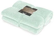 Narzuty - DecoKing kocyk koc z mikrofazy z mikrofibry koc polarowy pled narzuta polarowa miękka delikatnie przytulna skandynawskiego stylu Henry, 70 x 150 cm 32206 - miniaturka - grafika 1