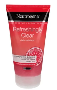 JOHNSON Neutrogena Refreshingly Clear Peeling do twarzy odświeżający 150ml SO_110180 - Peelingi i scruby do twarzy - miniaturka - grafika 2