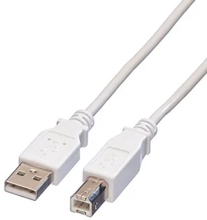 Value Kabel USB AM - BM 4.5 m biały 11.99.8841 - Kable USB - miniaturka - grafika 2