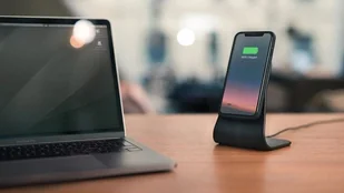 XVIDA XVIDA (POWER 2) Wireless Charging Desk Stand - Ładowarka indukcyjna Qi 7.5W na biurko (czarny) W2-DESKM-01BK-EU - Stacje dokujące do telefonów - miniaturka - grafika 6