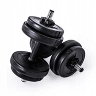 Hantle i ciężarki - Hantle Regulowane Zestaw Hantli 2x7,5kg 15KG - miniaturka - grafika 1