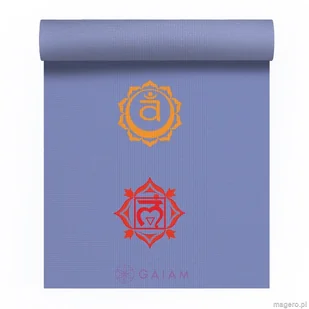 GAIAM GAIAM MATA DO JOGI CHAKRA 4 MM 55321 - Maty do jogi - miniaturka - grafika 4