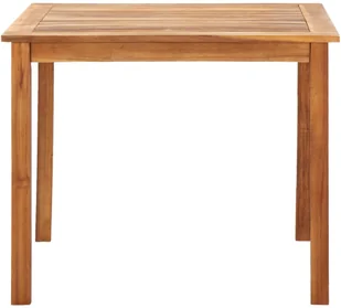 vidaXL 5-częściowy zestaw mebli ogrodowych, polirattan i akacja, szary - Meble ogrodowe - miniaturka - grafika 4