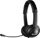 Słuchawki - Sandberg MiniJack Headset Saver Czarny - miniaturka - grafika 1