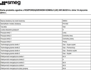 Płyta gazowa do zabudowy Smeg PX1402 - Płyty gazowe do zabudowy - miniaturka - grafika 4