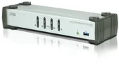 Adaptery i przejściówki - Aten Przełącznik KVM CS1914-AT-G 4-portowy USB 3.0 DisplayPort CS1914-AT-G - miniaturka - grafika 1