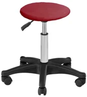 Pozostałe akcesoria kosmetyczne - ACTIVESHOP POKROWIEC FROTTE NA TABORET BORDOWY NR 37 AS_100384 - miniaturka - grafika 1