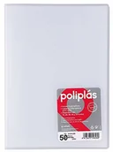 Teczki i skoroszyty - Grafoplas Grafoplas  teczka z 50 rękawami, Foolscap, polipropylenowe pokrowce folio przezroczyste 01461200 - miniaturka - grafika 1