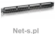 Equip PATCH PANEL 24 PORT 1U KAT.5E CZARNY 235324 - Szafy rack - miniaturka - grafika 3