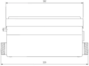 Fala POMPA ŁAZIENKOWA DO ŚCIEKÓW Z PRYSZNICA I UMYWALKI BEZ PODŁĄCZENIA DLA WC) 250W 75945 ZYSKAJ RABAT 30 ZŁ 75945 - Młynki i rozdrabniacze odpadów - miniaturka - grafika 6