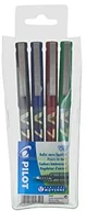 Długopisy - Pilot Pen Pilot ink roller Hitec Point V7, 4er etui, posortowane pod względem koloru V7 - miniaturka - grafika 1