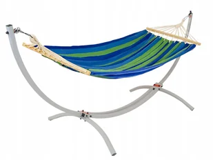 Spokey Hamak Bench Green - Fotele ogrodowe wiszące - miniaturka - grafika 46