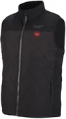Odzież robocza - Milwaukee Podgrzewana kamizelka puchowa czarna (M) 4933464371 - miniaturka - grafika 1