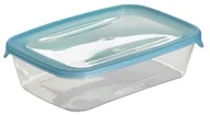 Pojemniki kuchenne - Curver 180690 pojemnik Fresh jeżykach go pojemnik na żywność, szczelnie zamykane, prostokątny, polipropylenu, przezroczysty/niebieski, niebieski, 1 l 180699 - miniaturka - grafika 1