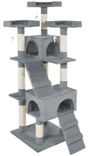 TecTake Drapak dla kota Barney 170 cm szary 400481 - Drapaki dla kotów TecTake Drapak dla kota Barney 170 cm szary 400481 - Drapaki dla kotów - miniaturka - grafika 1