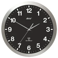 Atrix Zegar aluminiowy radio controlled #5 AL7121RC5 - Zegary - miniaturka - grafika 3